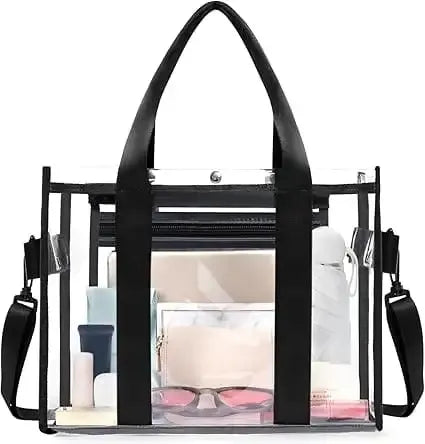 Clear Tote bags Shoulder Bag with Adjustable Strap
